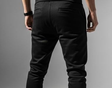 Black Joggers / Sweatpants – Vliztmo Men Wear - Image 3