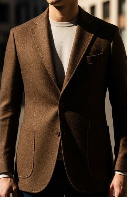 Brown Blazer – Vliztmo Men Wear