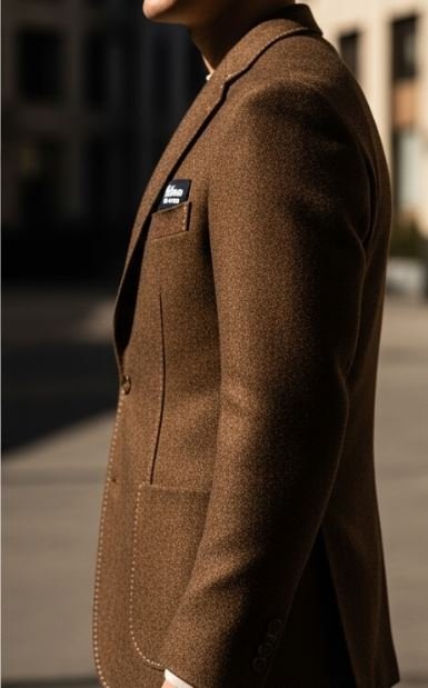 Brown Blazer – Vliztmo Men Wear - Image 4
