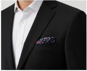 Black Suit Jacket / Coat – Vliztmo Men Wear - Image 3